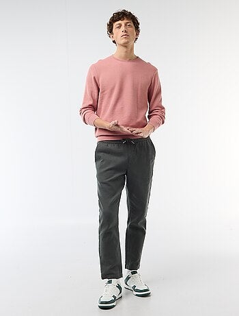 Camisola em malha favo de mel