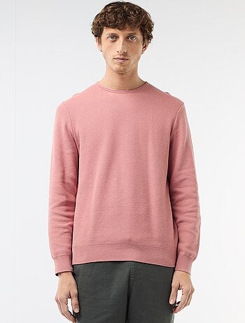 Camisola em malha favo de mel