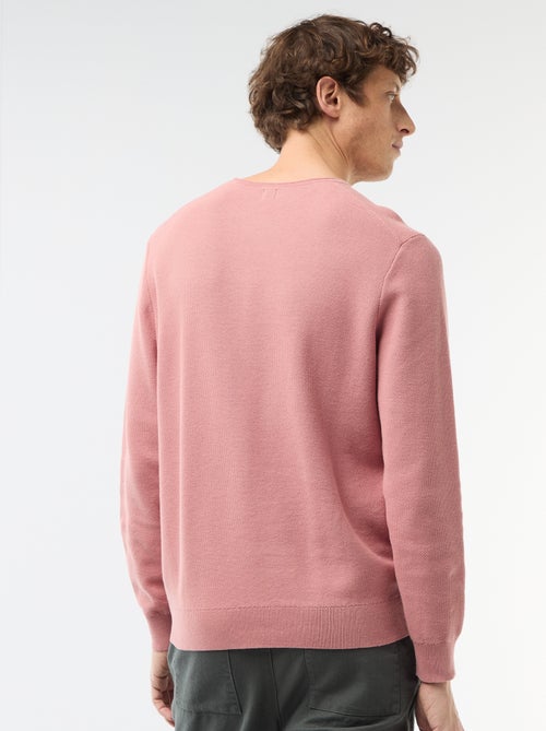 Camisola em malha favo de mel - Kiabi