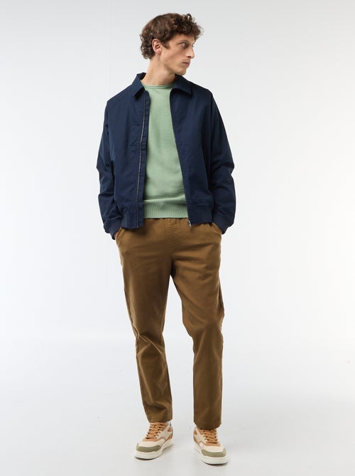 Camisola em malha favo de mel - Kiabi