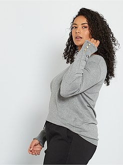 Camisola em malha fina - Kiabi