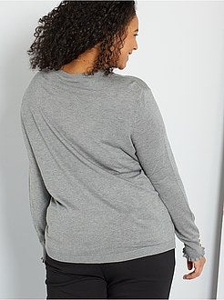 Camisola em malha fina - Kiabi