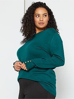 Camisola em malha fina - Kiabi