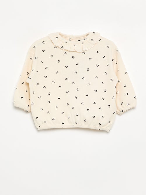 Camisola em malha fofinha - Kiabi