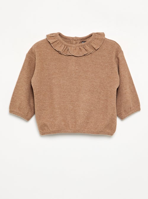 Camisola em malha fofinha - Kiabi