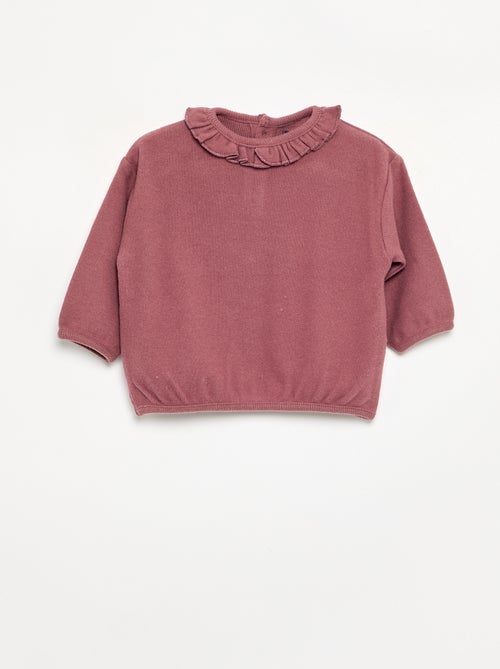 Camisola em malha fofinha - Kiabi