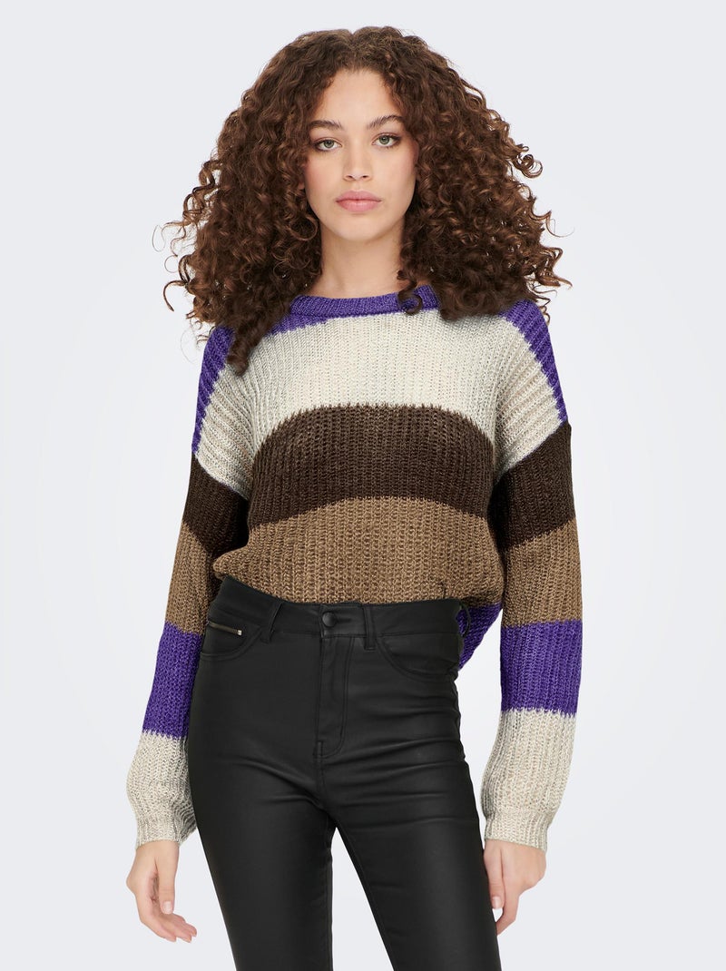 Camisola em malha 'JDY' VIOLETA - Kiabi