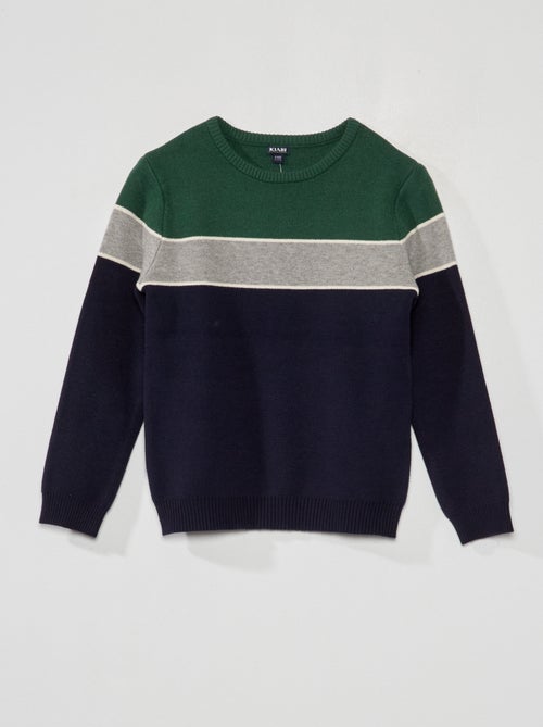 Camisola em malha jersey - Kiabi