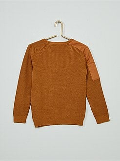 Camisola em malha nervurada - Kiabi