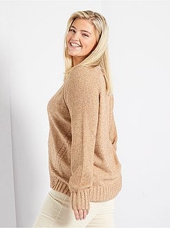 Camisola em malha 'Only Carmakoma' - Kiabi