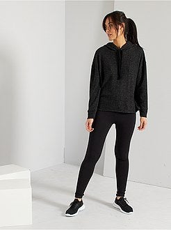 Camisola em malha peluche - Kiabi