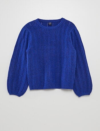 Camisola em malha peluche fantasia