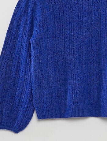 Camisola em malha peluche fantasia
