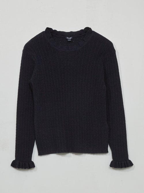 Camisola em malha suave - Kiabi