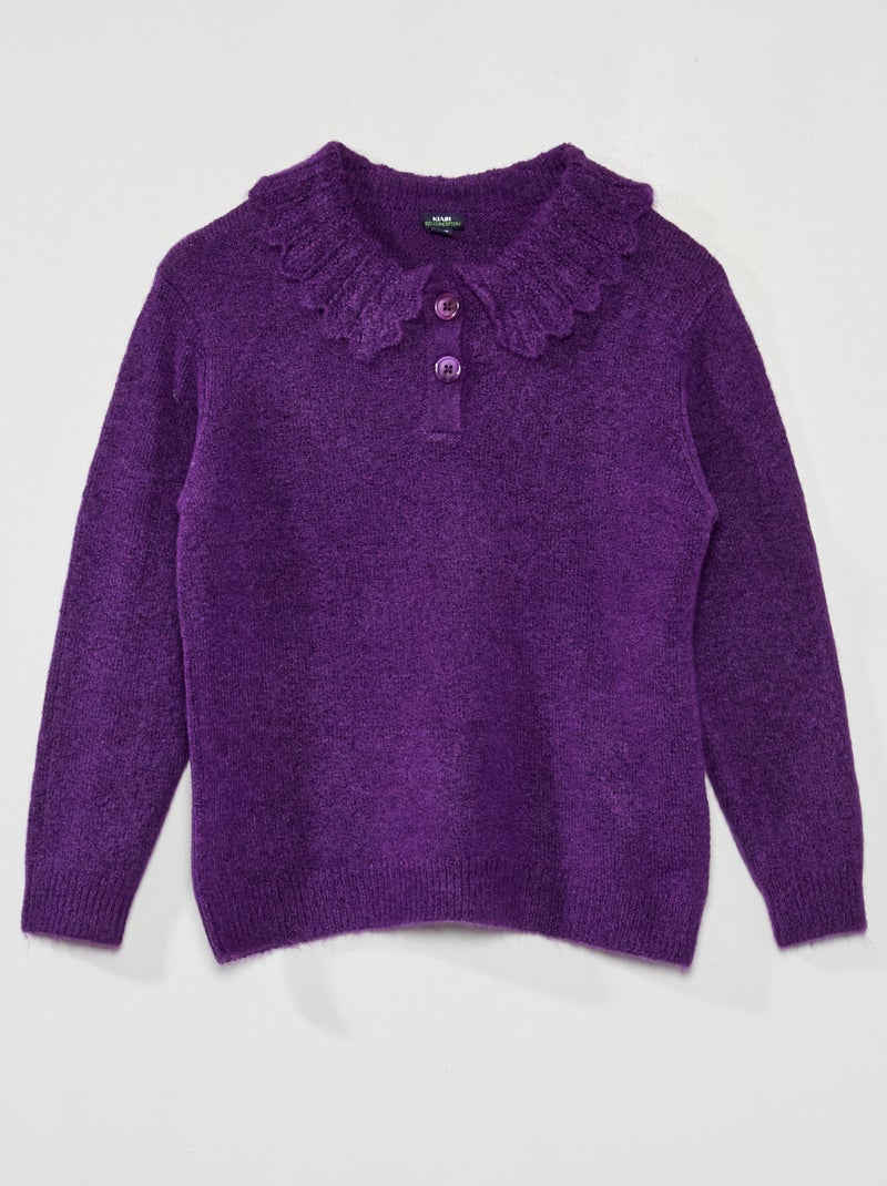 Camisola em malha suave VIOLETA - Kiabi