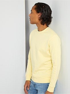 Camisola em moletão de conceção ecológica - Kiabi