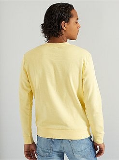 Camisola em moletão de conceção ecológica - Kiabi