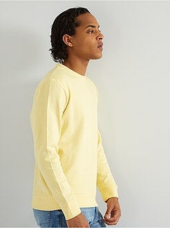 Camisola em moletão de conceção ecológica - Kiabi