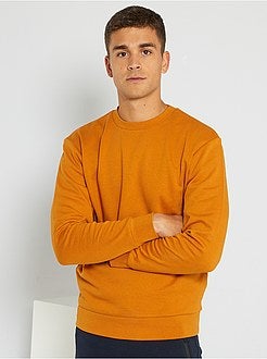 Camisola em moletão de conceção ecológica - Kiabi