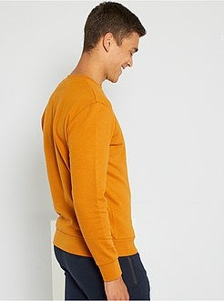 Camisola em moletão de conceção ecológica - Kiabi