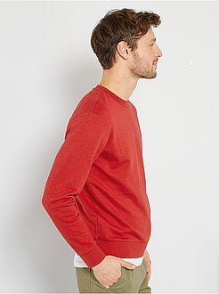 Camisola em moletão de conceção ecológica - Kiabi