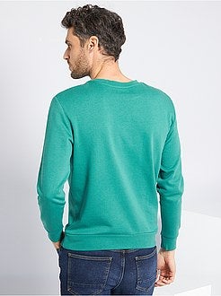 Camisola em moletão de conceção ecológica - Kiabi