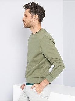 Camisola em moletão de conceção ecológica - Kiabi