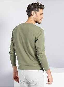 Camisola em moletão de conceção ecológica - Kiabi