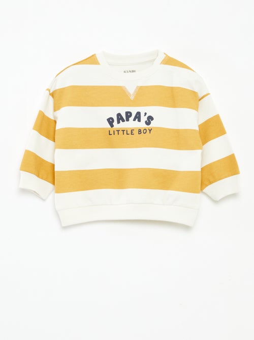 Camisola em moletão não cardado - Kiabi