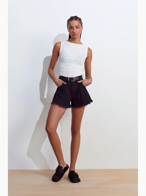 Camisola em renda trabalhada dilvin - Kiabi