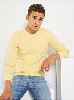 Camisola entrelaçada de conceção ecológica - Kiabi