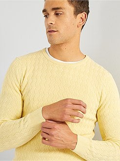 Camisola entrelaçada de conceção ecológica - Kiabi