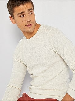 Camisola entrelaçada de conceção ecológica - Kiabi