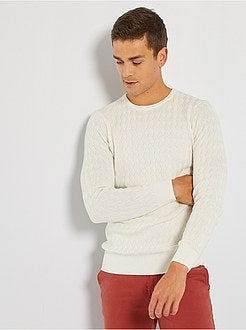 Camisola entrelaçada de conceção ecológica - Kiabi