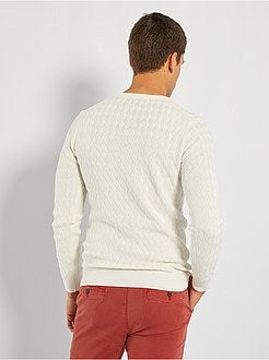 Camisola entrelaçada de conceção ecológica - Kiabi