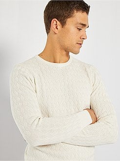 Camisola entrelaçada de conceção ecológica - Kiabi