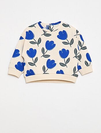 Sweatshirt com estampado