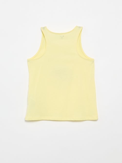 Camisola estampada de gola redonda - Kiabi