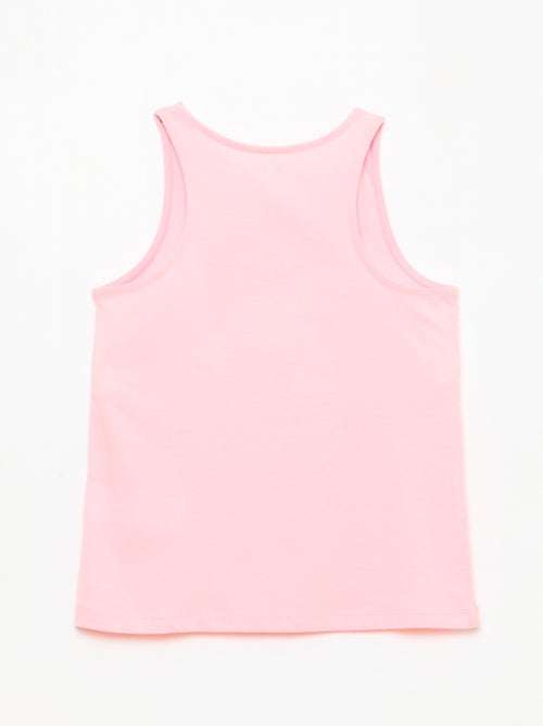 Camisola estampada de gola redonda - Kiabi