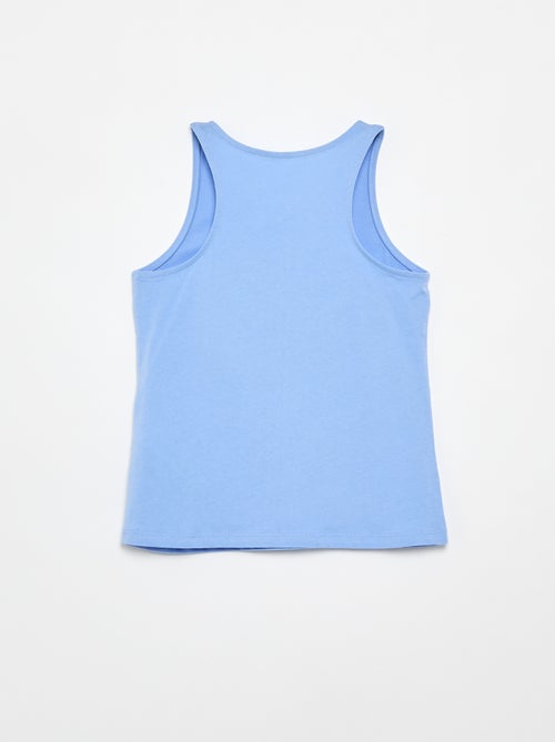 Camisola estampada de gola redonda - Kiabi