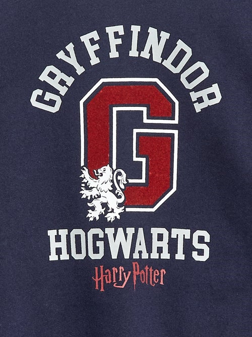 Camisola estampada 'Harry Potter' em moletom cardado macio e quente - Kiabi