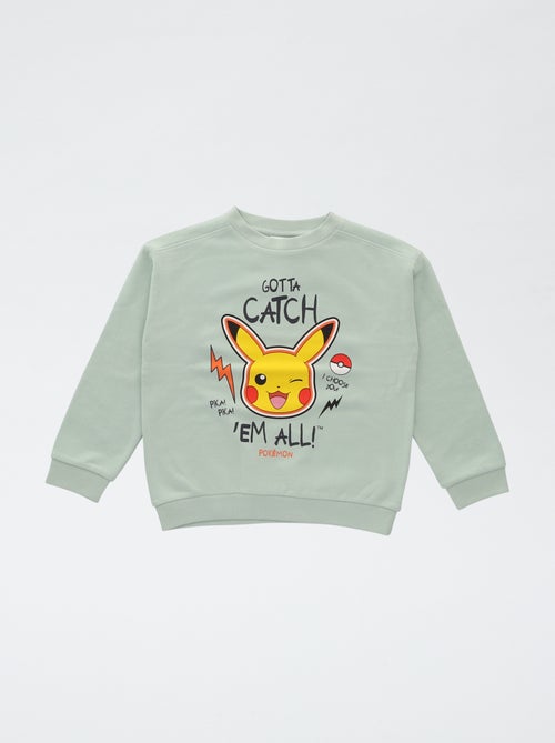 Camisola estampada 'Pokémon' em algodão - Kiabi