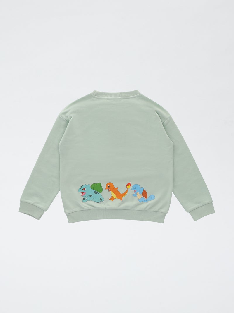 Camisola estampada 'Pokémon' em algodão Azul - Kiabi