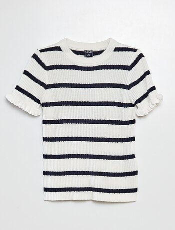 Camisola estilo marinheiro