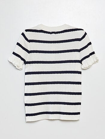 Camisola estilo marinheiro