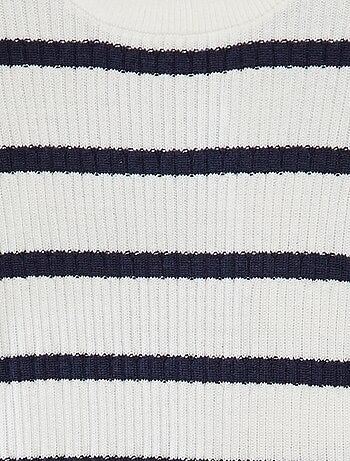 Camisola estilo marinheiro