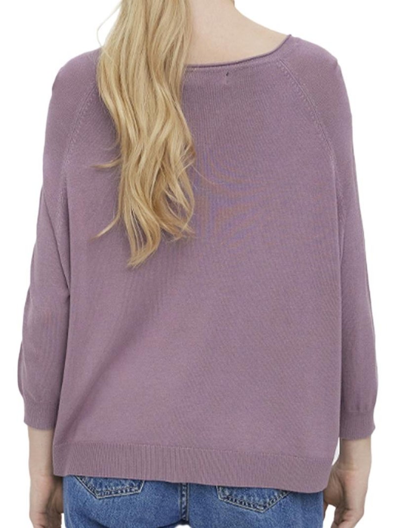 Camisola Feminina Vero Moda Nellie Violeta Roxo - Kiabi