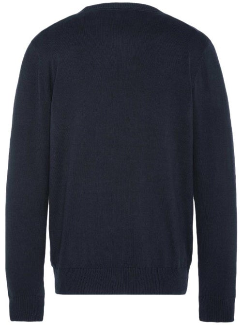 Camisola Fina Básica de Malha Marinho para Homem Schott - Kiabi Camisola Fina Básica de Malha Marinho para Homem Schott - Kiabi