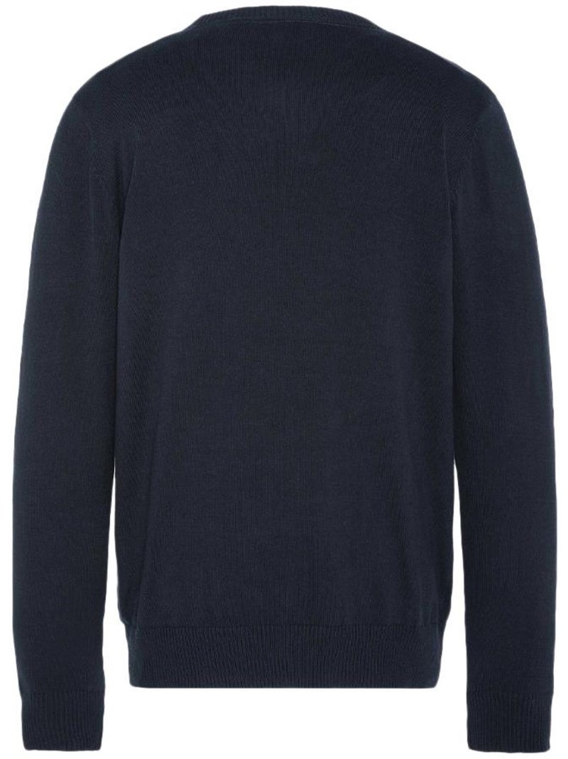 Camisola Fina Básica de Malha Marinho para Homem Schott Azul-marinho - Kiabi