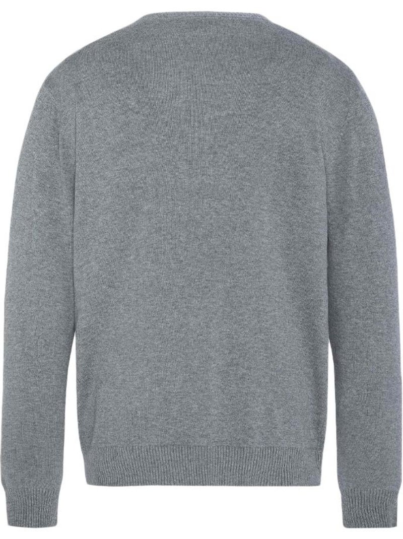 Camisola Fina Cinzenta Básica Schott para Homem Cinza - Kiabi